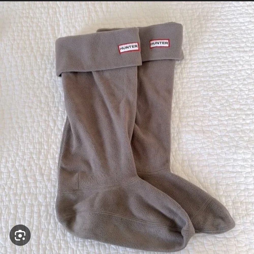 Fleece hunter boot socks